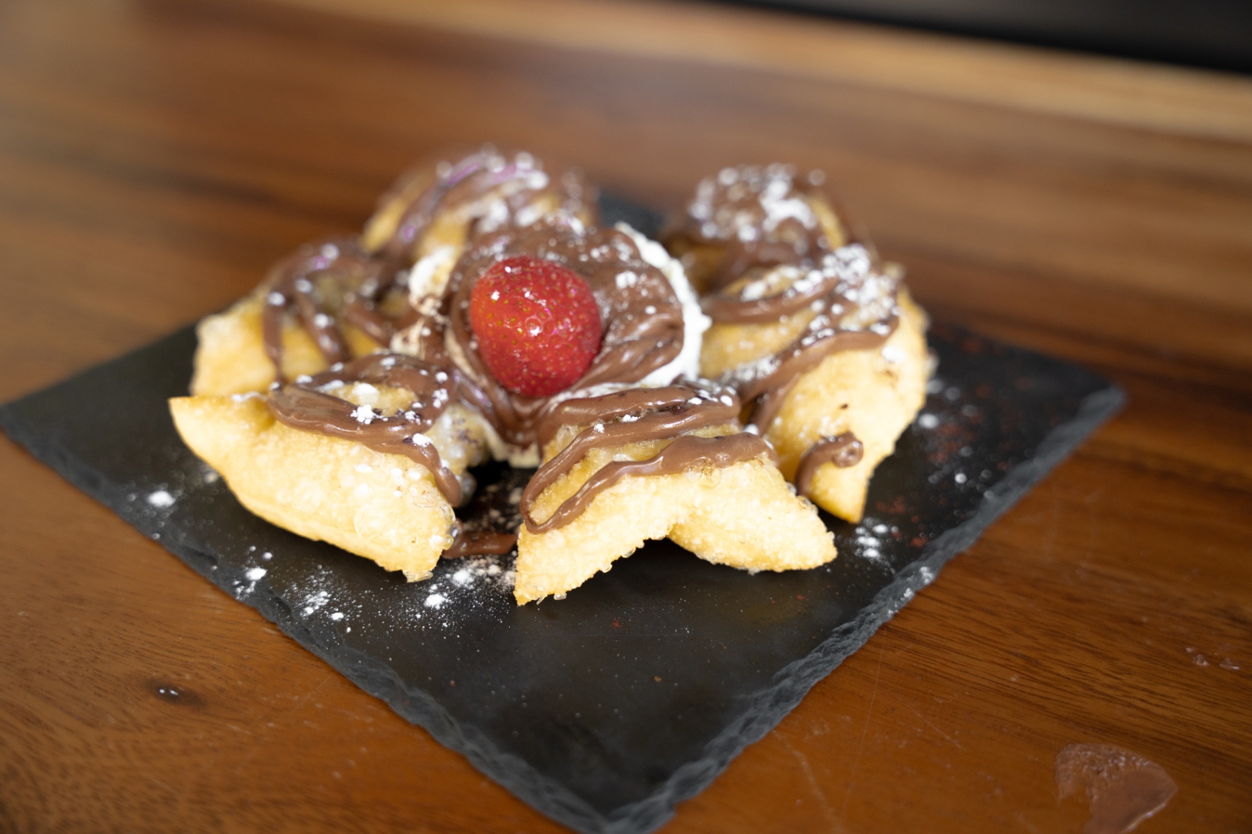 Gnocco dolce alla nutella