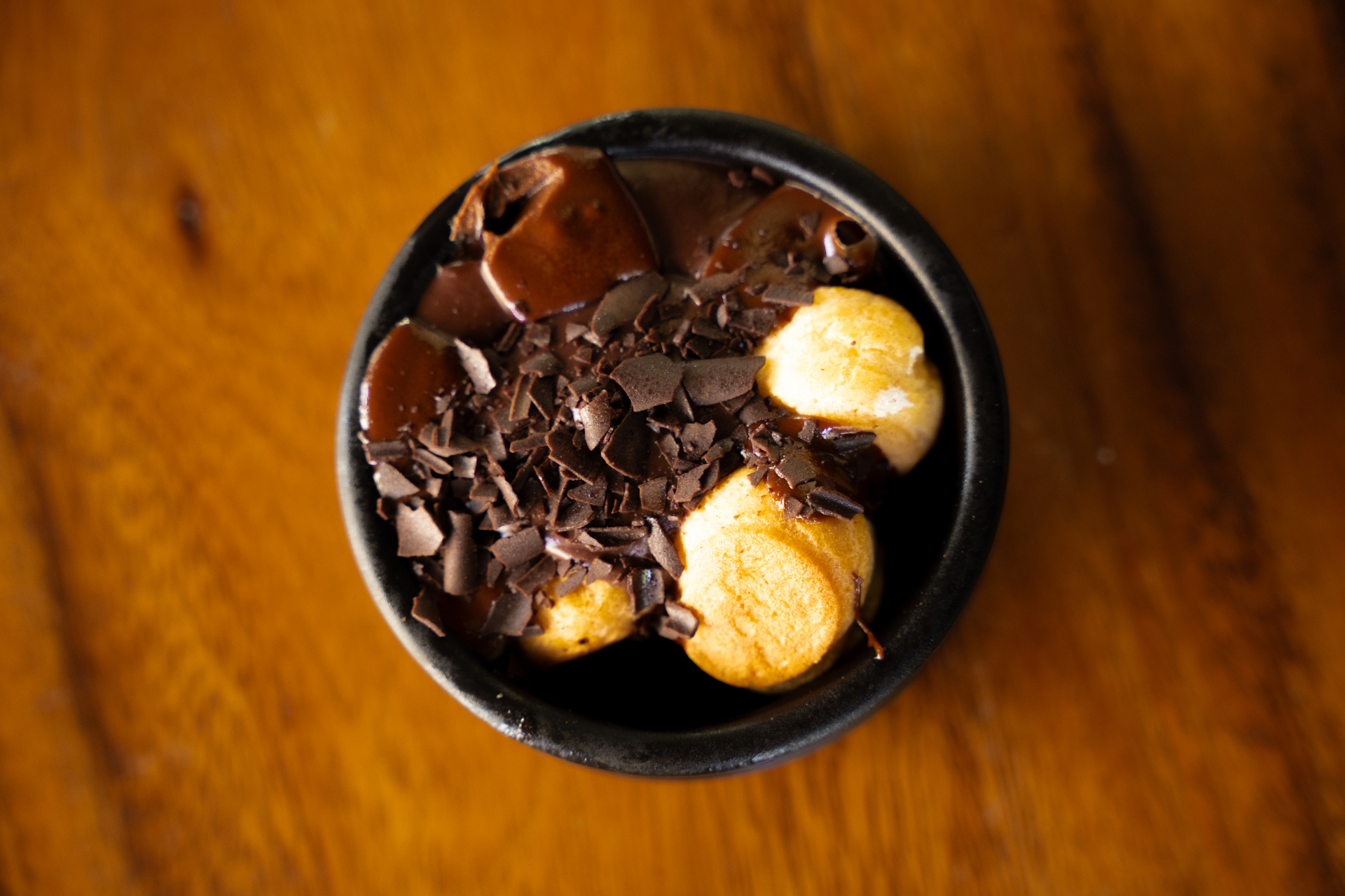 Bignè al cioccolato