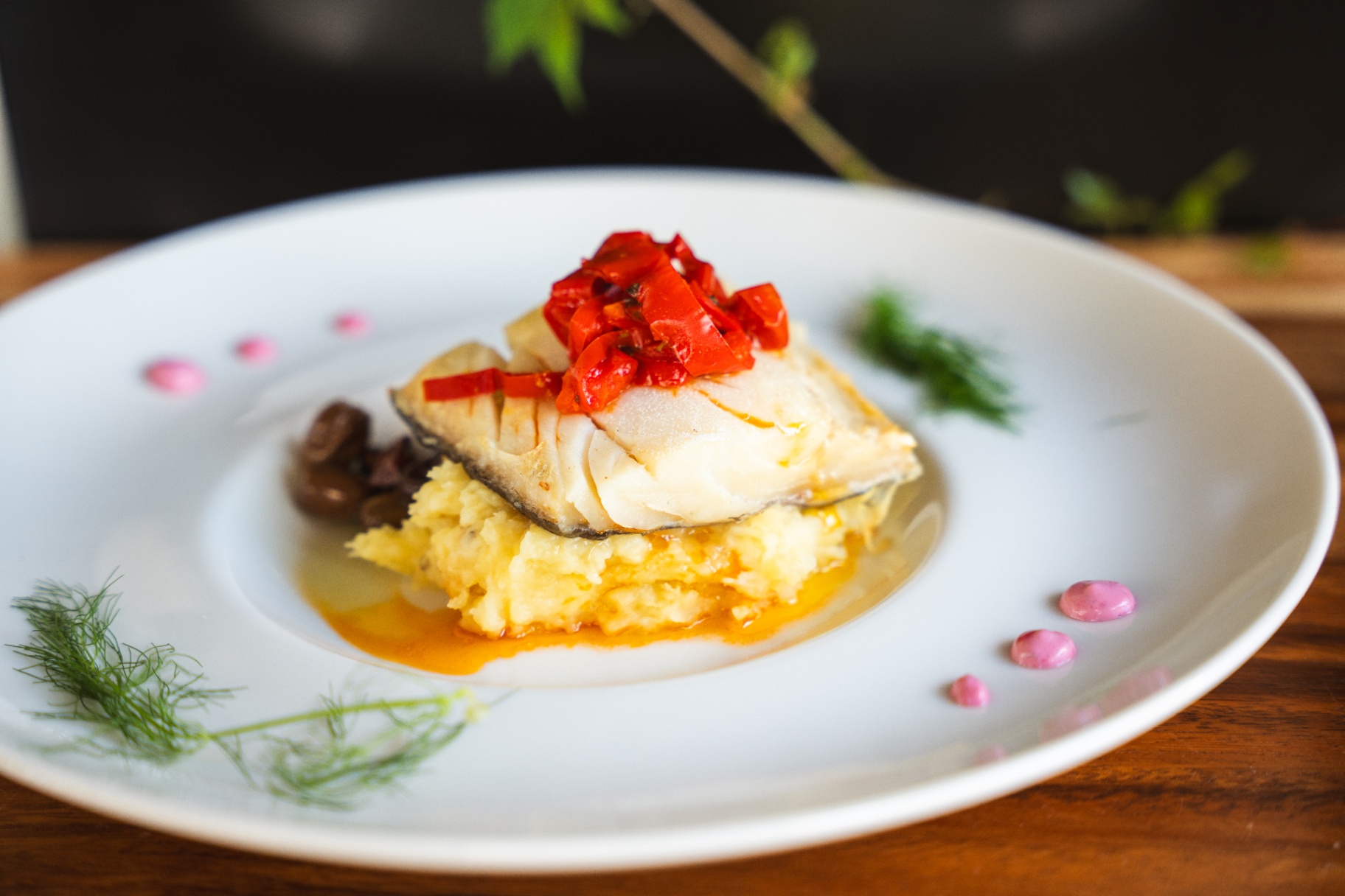 Cuore di baccalà Skrei al vapore al Ristorantino L'Angolino